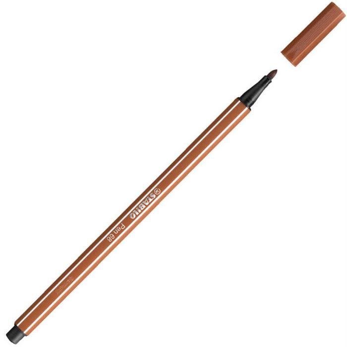 42248 STABILO KECELI KAL.PEN68 NO:68/38 K.KIRMIZI - Görsel 1