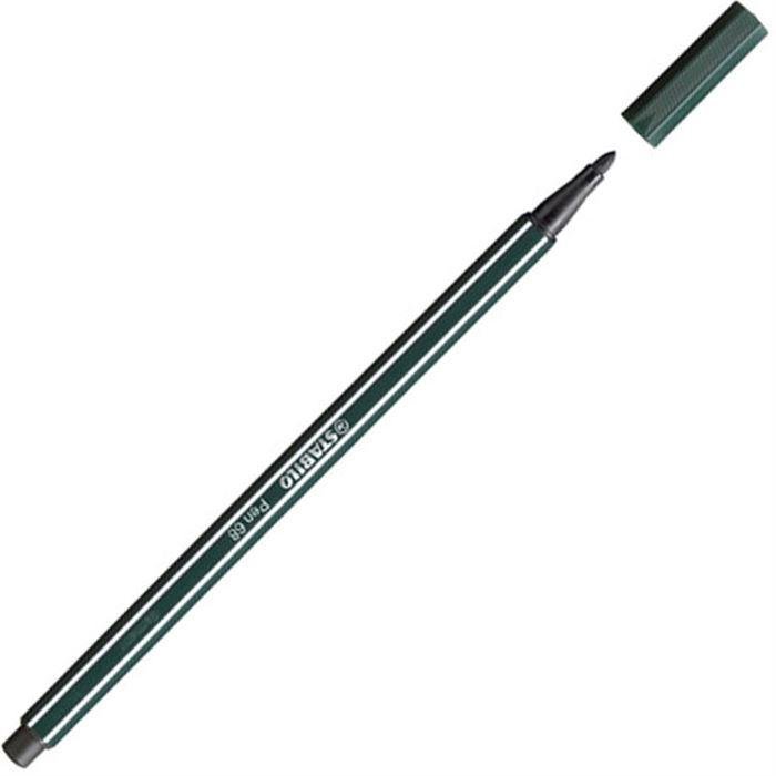 42654 STABILO KECELI KAL.PEN68 NO:68/63 ZEYTIN YEŞİLİ - Görsel 1