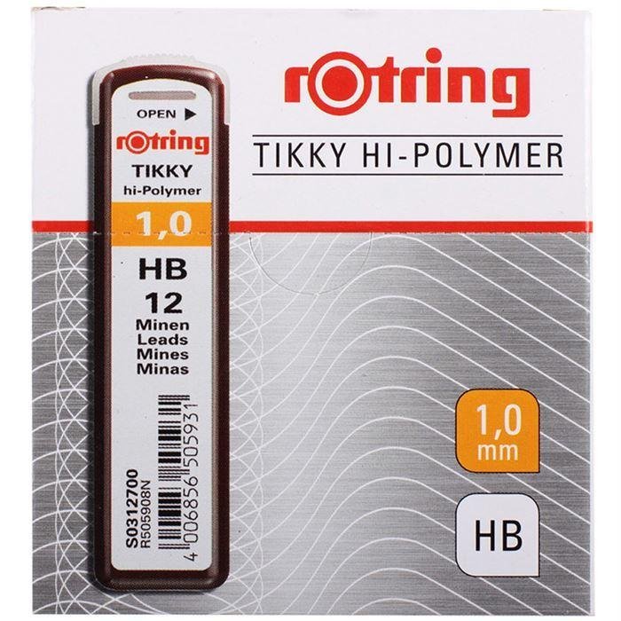 42797 ROTRING HI-POLYMER KURSUN KALEM UCU 0.9mm HB - Görsel 1