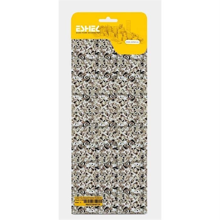 43129 ESHEL CAKIL TAS DESENLI KARTON KALDIRIM--1/100--3 - Görsel 1