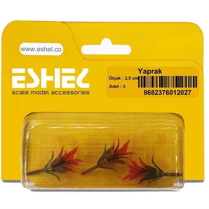 43397 ESHEL YAPRAK--2,5 CM--3 LU - Görsel 1