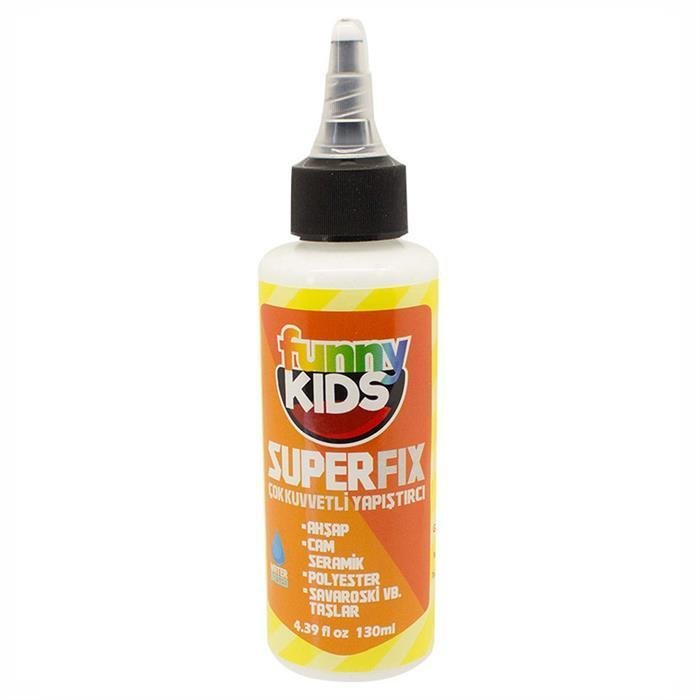 43735 FUNNY KIDS SUPER FIX 120CC KUVVETLI YAPISTIRICI - Görsel 1