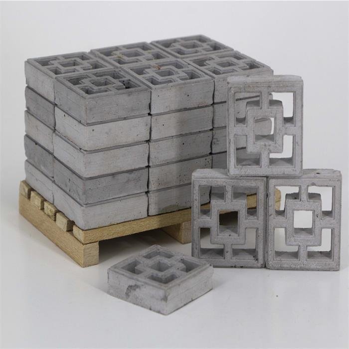 43742 ESHEL DEKORATIF GEOMETRIK TUZGLA 1-10 16LI - Görsel 1