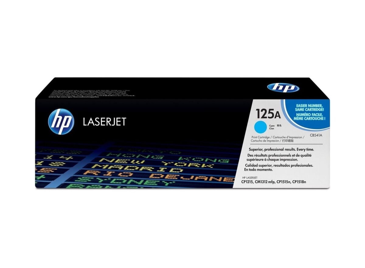 HP LAZER TONER CB541A CYAN  - Görsel 1