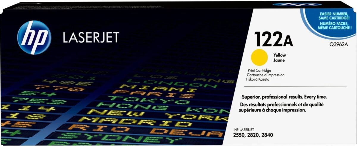 HP LAZER TONER Q3962A (2550) YELLOW - Görsel 1