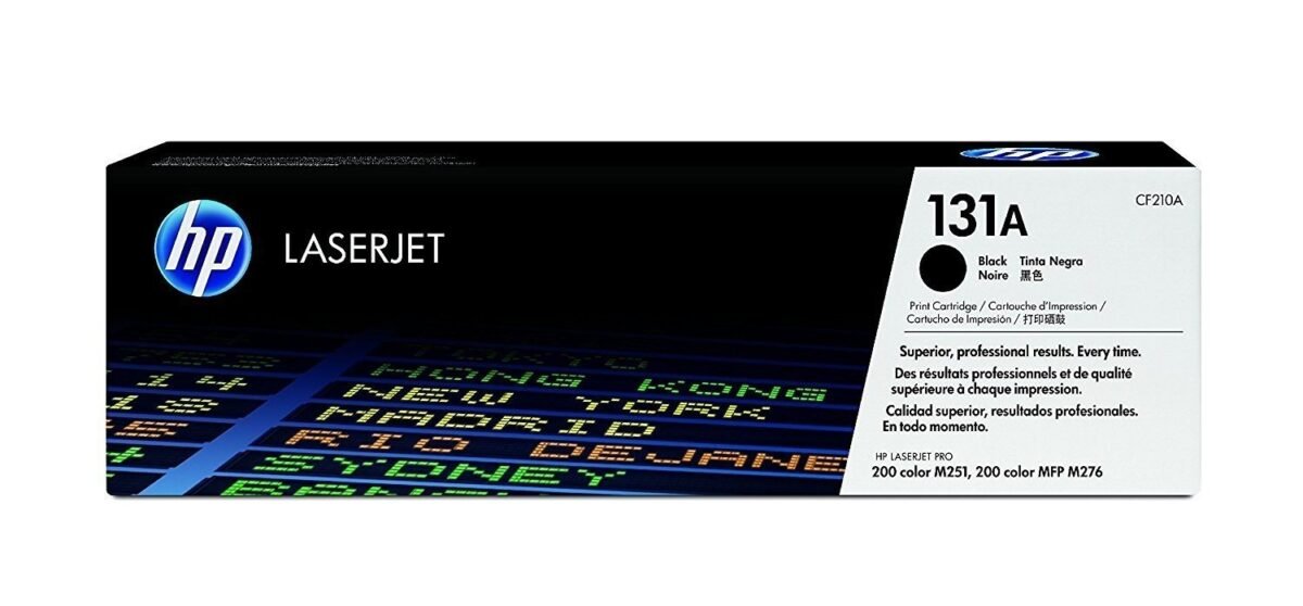 HP LAZER TONER CF210A (131A) SIYAH - Görsel 1