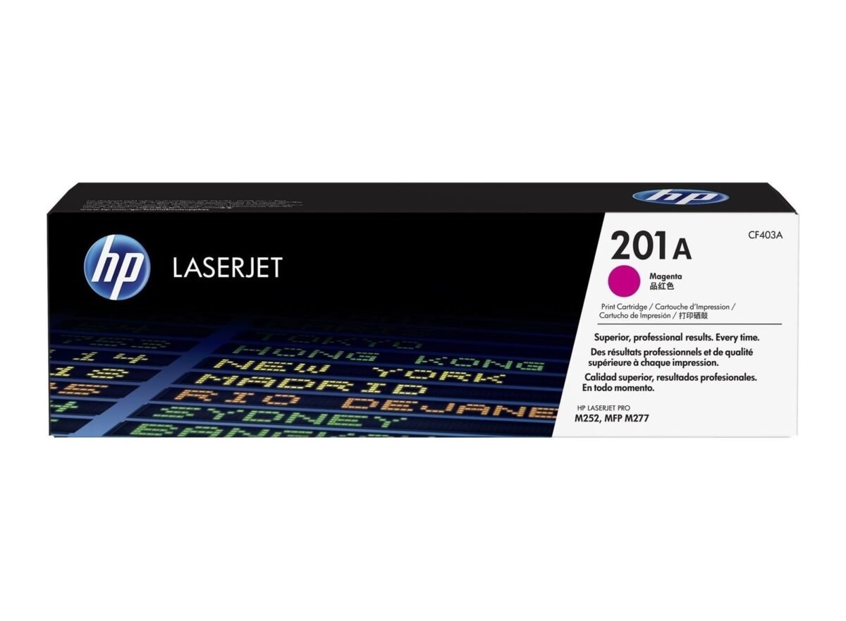 43877 HP LAZER TONER CF403A MAGENTA - Görsel 1