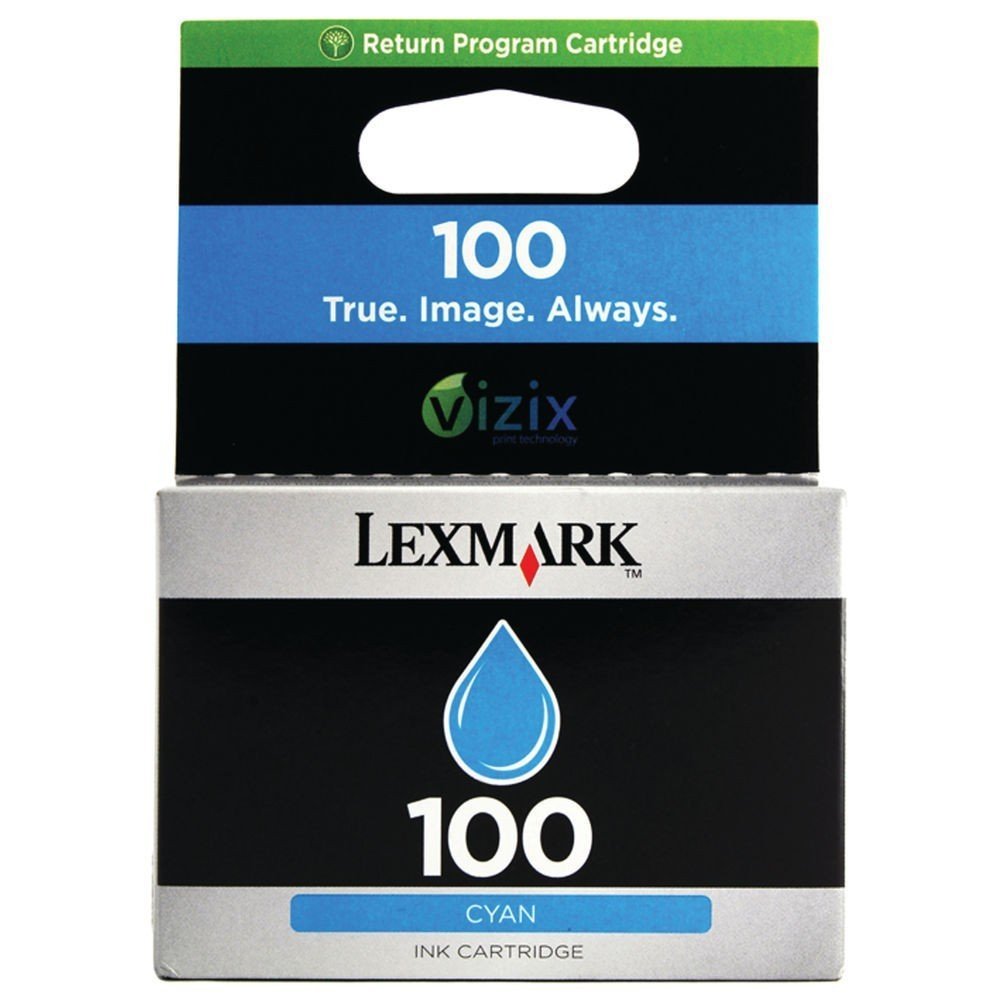 43913 LEXMARK YAZICI KARTUS NO:100 MAVI - Görsel 1