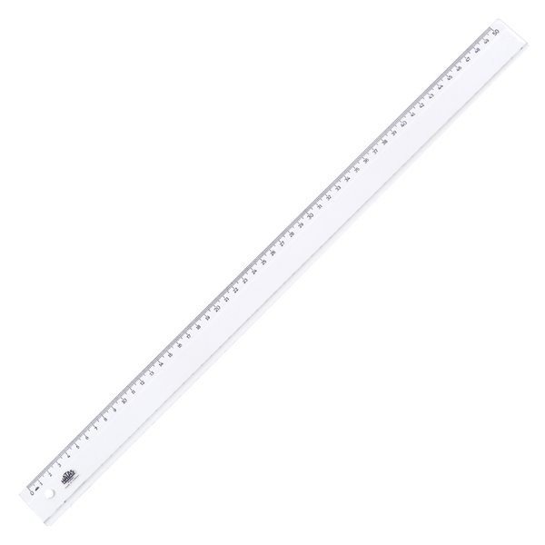 44189 HATAS GENIS PLASTIK BURO CETVELI 50cm - Görsel 1