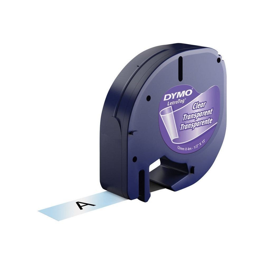 44321 DYMO ETIKET MAK.SER.12mmx4m SEFFAF(12267) - Görsel 1