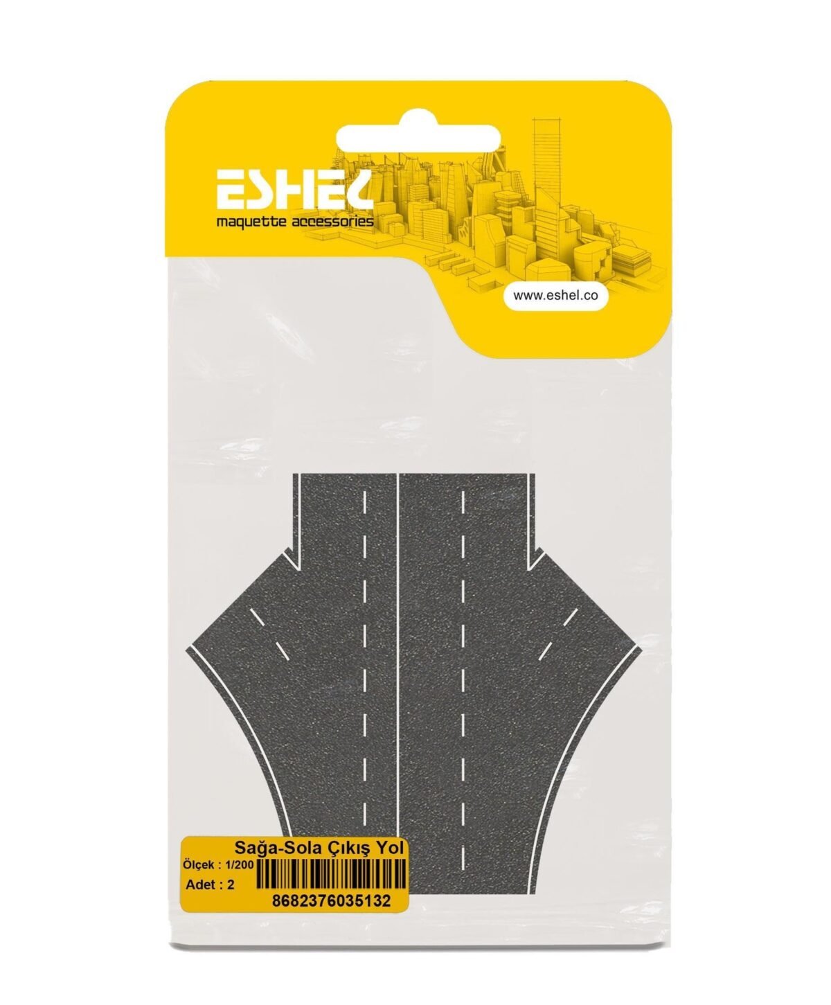 ESHEL SAGA-SOLA CIKIS YOL--1/200--2 LI - Görsel 1