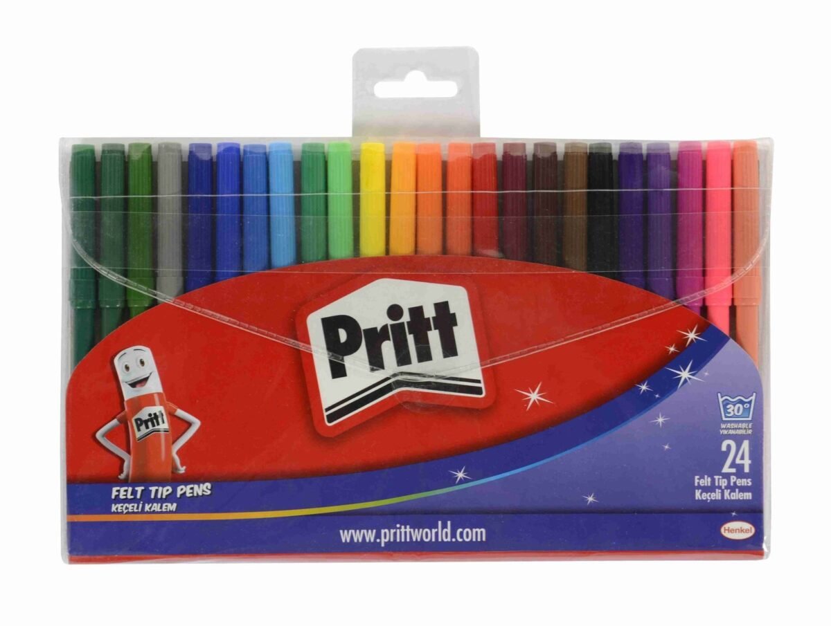 PRITT KECELI KALEM 24 RENK - Görsel 1