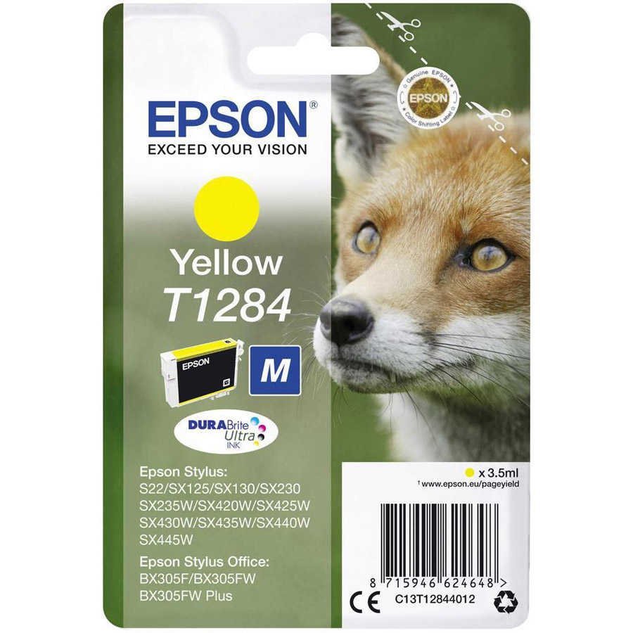 Epson-t1284-c13t12844020-sari-orjinal-kartus-52783-20-B EPSON YAZICI KARTUS T1304XL SARI - Görsel 1