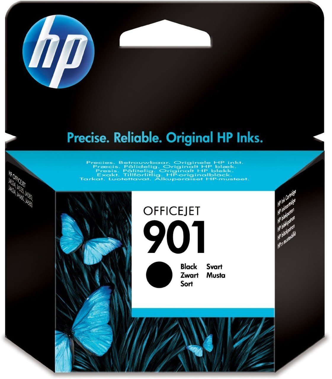 Hp-901-kartus-siyah HP YAZICI KARTUS CC653AE (901) BLACK - Görsel 1