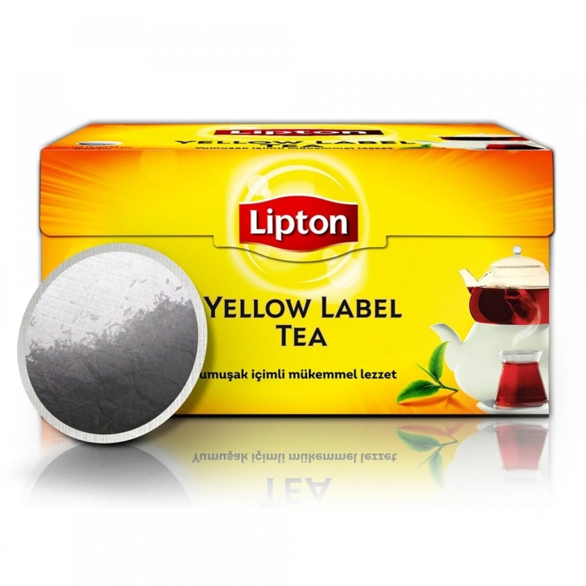 LIPTON YELLOW LABEL DEMLIK POSET 320 GR 100LU - Görsel 1