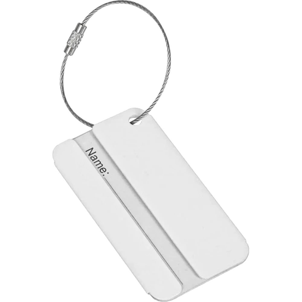 VLZ-01-B Valiz Etiketi Beyaz 8 x 4,3 cm VLZ-01-B Valiz Etiketi Beyaz 8 x 4,3 cm - Görsel 1