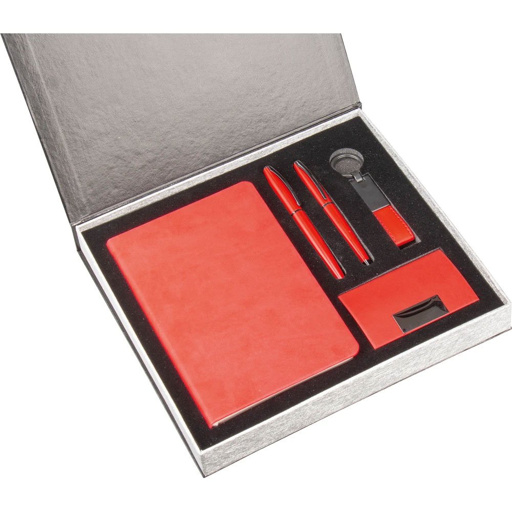 Aydın-K Hediyelik Set Kırmızı 28 x 26 x 3,5 cm Aydın-K Hediyelik Set Kırmızı 28 x 26 x 3,5 cm - Görsel 1
