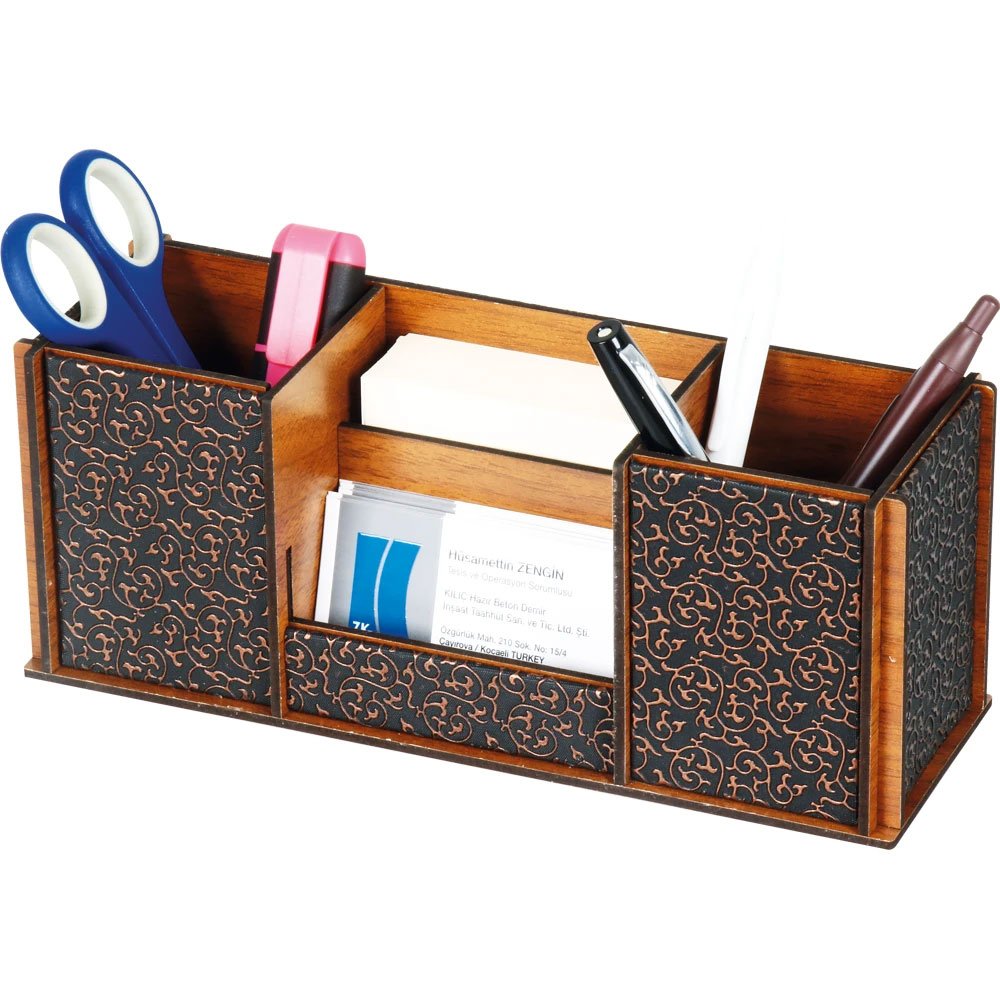AH-3240 Ahşap Organizer 7,5 x 9 x 23,4 cm AH-3240 Ahşap Organizer 7,5 x 9 x 23,4 cm - Görsel 1