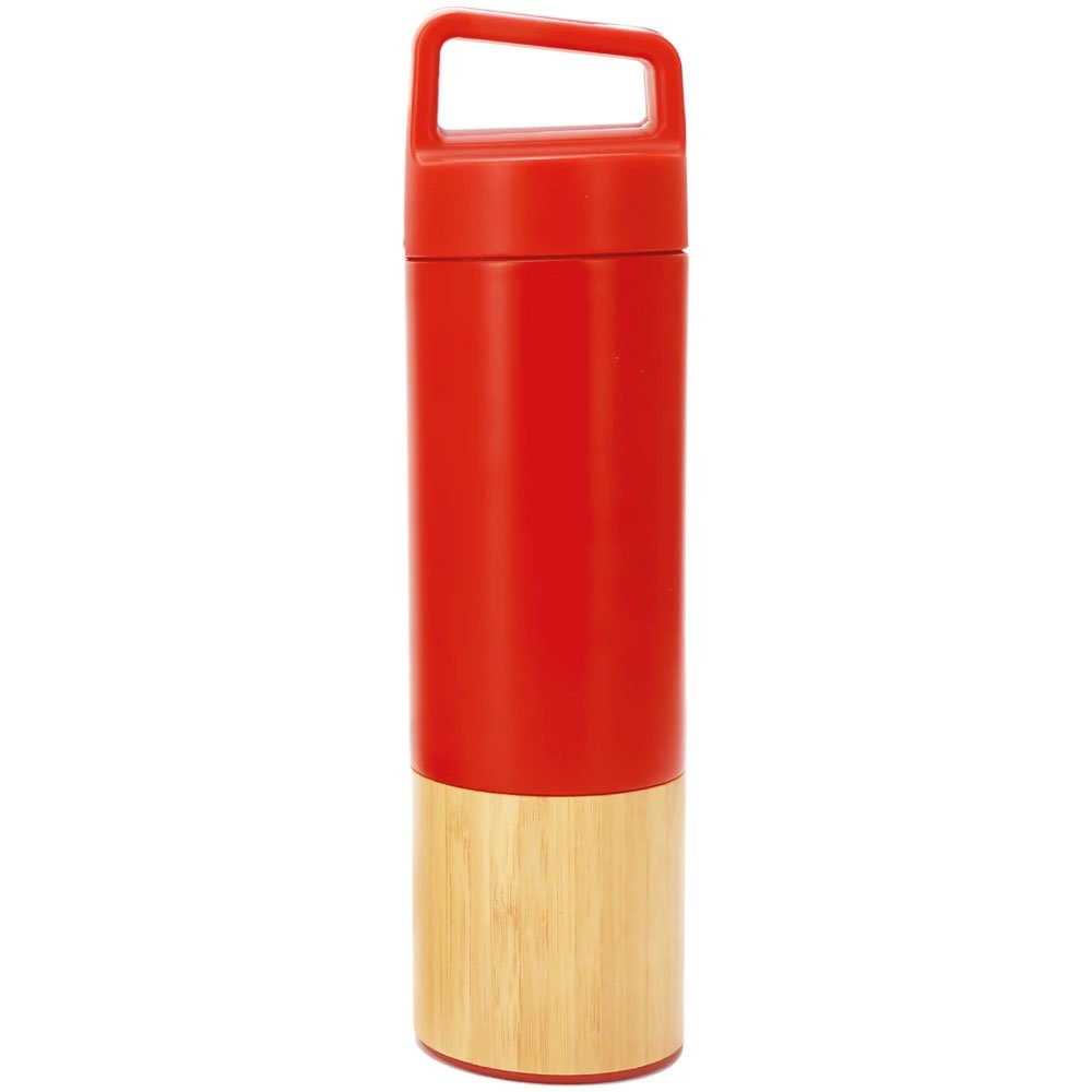 3547-K Bambu Termos Kırmızı 540 ml 3547-K Bambu Termos Kırmızı 540 ml - Görsel 1
